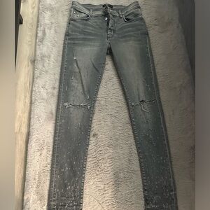 AMIRI shotgun blast Jeans